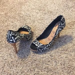 A pair of Christian Siriano heels